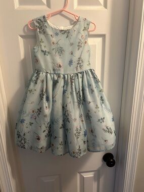 Pippa & Julie Light Blue Floral Party Dress
